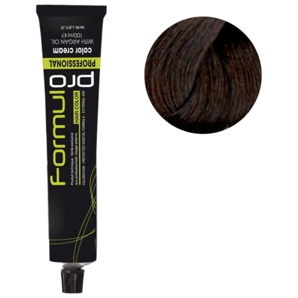 Coloration de la marque Formul Pro produit N°4.4 Châtain cuivré 100 ML