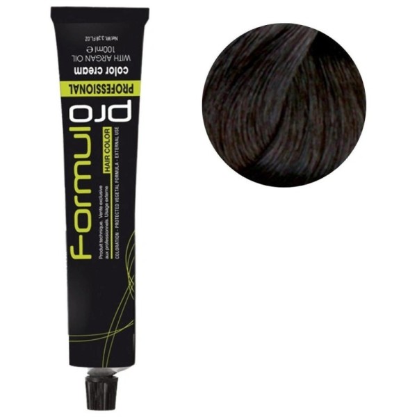 Coloration de la marque Formul Pro N°4.52 Châtain moyen marron acajou 100 ML