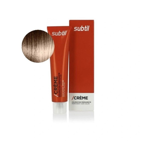 Coloration permanente de la marque Subtil Crème produit N°7.8 Blond beige 60 ML