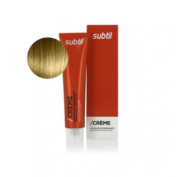 Coloration permanente de la marque Subtil Crème produit N°10 Blond clair clair 60 ML