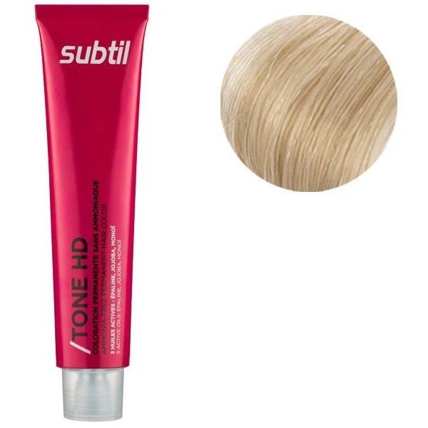 Coloration ton sur ton sans ammoniaque de la marque Subtil produit Tone HD N°11.8 Beige 60 ML