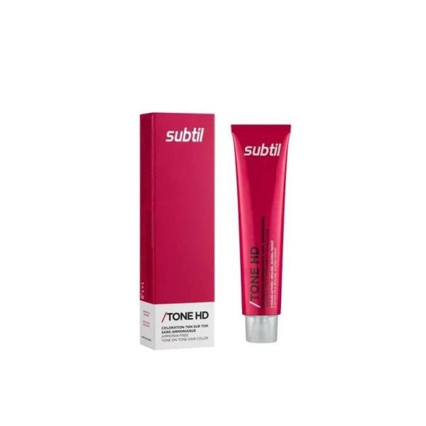 Coloration ton sur ton sans ammoniaque de la marque Subtil produit Tone HD N°4.26 Rouge Violine 60 ML