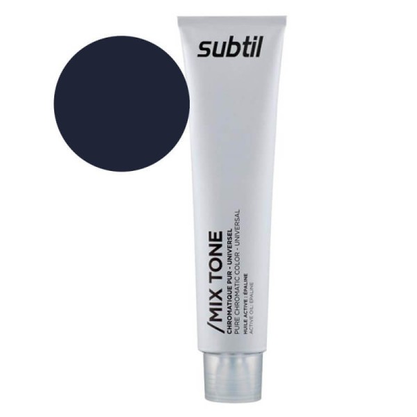 Mix Tone coloration permanente sans ammoniaque de la marque Subtil produit BLEU 60 ML