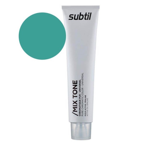 Mix Tone coloration permanente sans ammoniaque de la marque Subtil produit VERT 60 ML