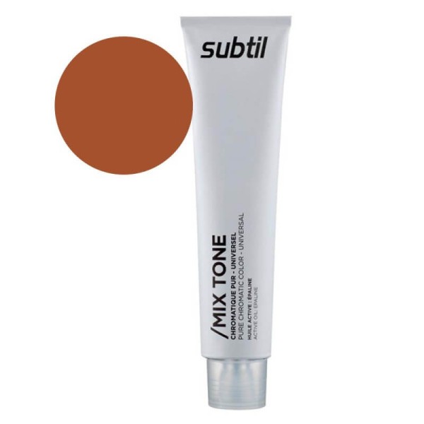 Mix Tone coloration permanente sans ammoniaque de la marque Subtil produit ORANGE 60 ML